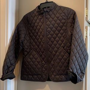 Banana Republic black quilted jacket
